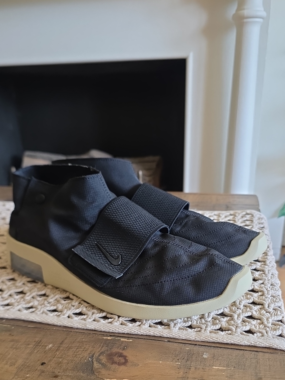 Nike Fear Of God Moccasin Black Size 12
